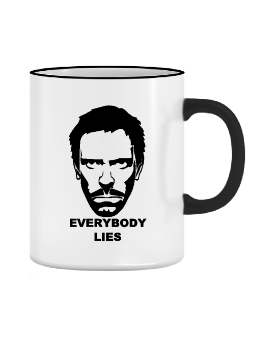 Puodelis Doctor House Everybody lies